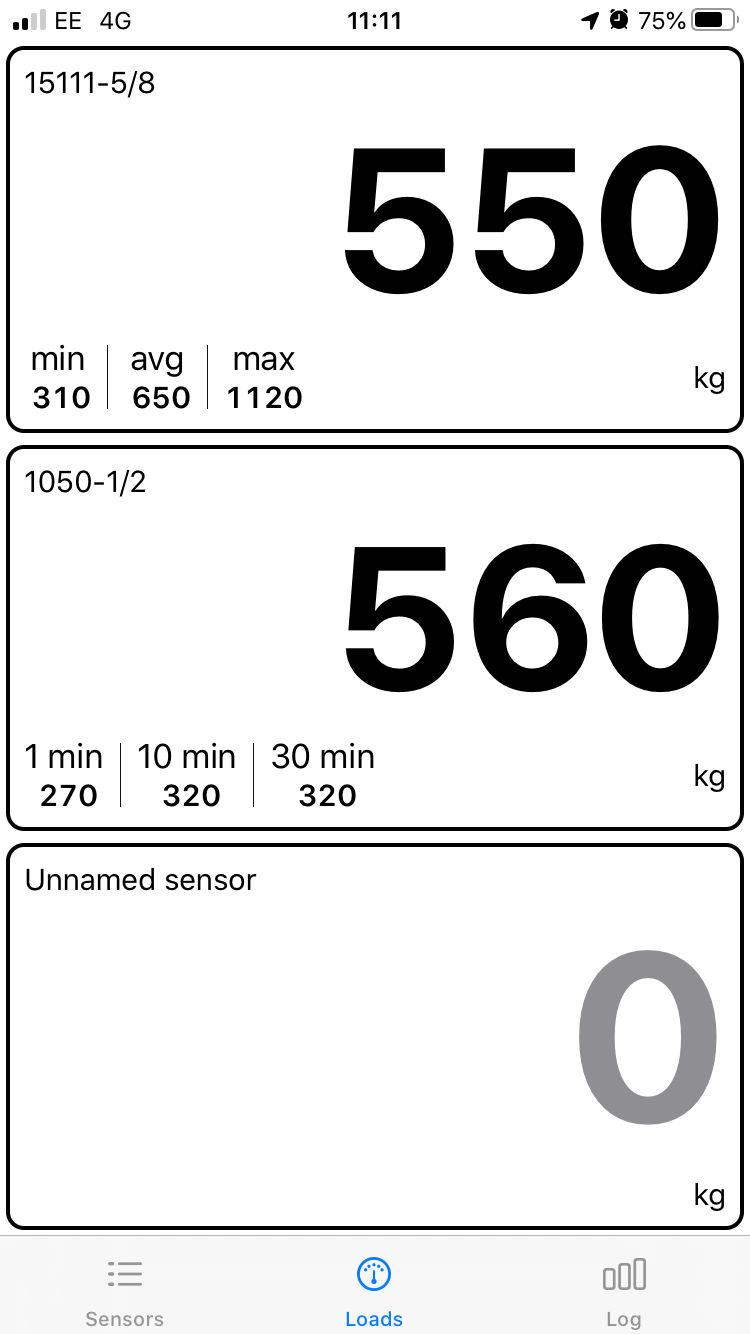 smart range data showing on mobile app photo copyright Cyclops Marine taken at  and featuring the  class