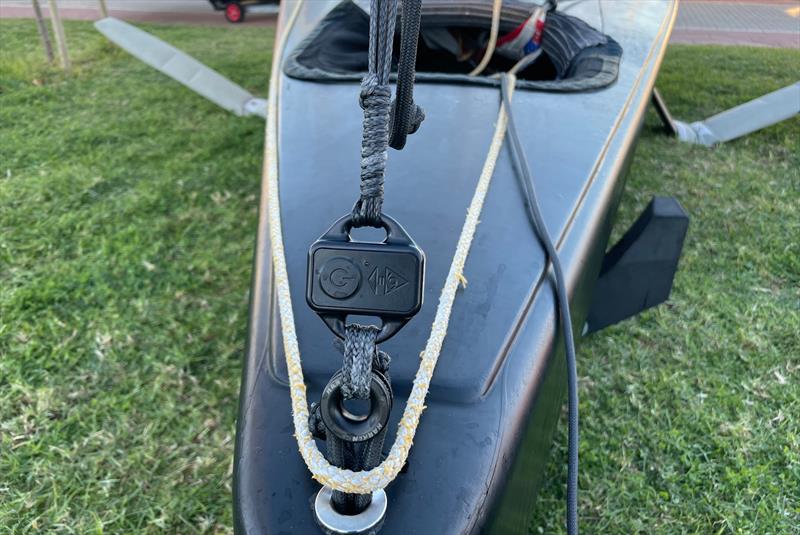 Cyclops smarklink Nano on the forestay - photo © Cyclops Marine