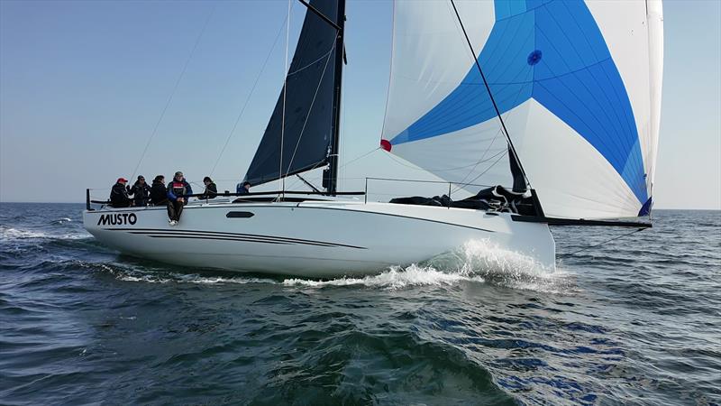 XR 41 sea trial - photo © Torben Kornum