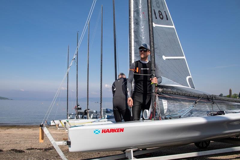 Harken One Design Regatta at Largs photo copyright Glenn Andrews taken at Largs Sailing Club and featuring the D-Zero class