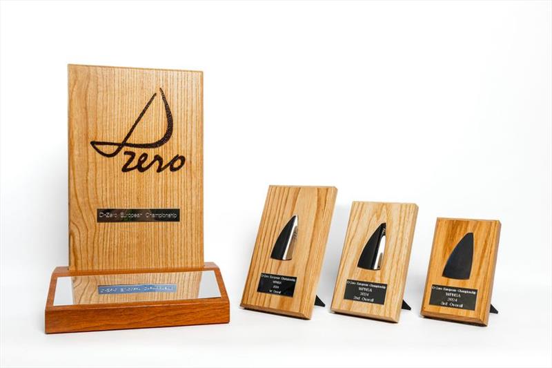 Sailing Chandlery D-Zero Europeans and UK Nationals Trophies photo copyright TIM HILLS taken at Weymouth & Portland Sailing Academy and featuring the D-Zero class