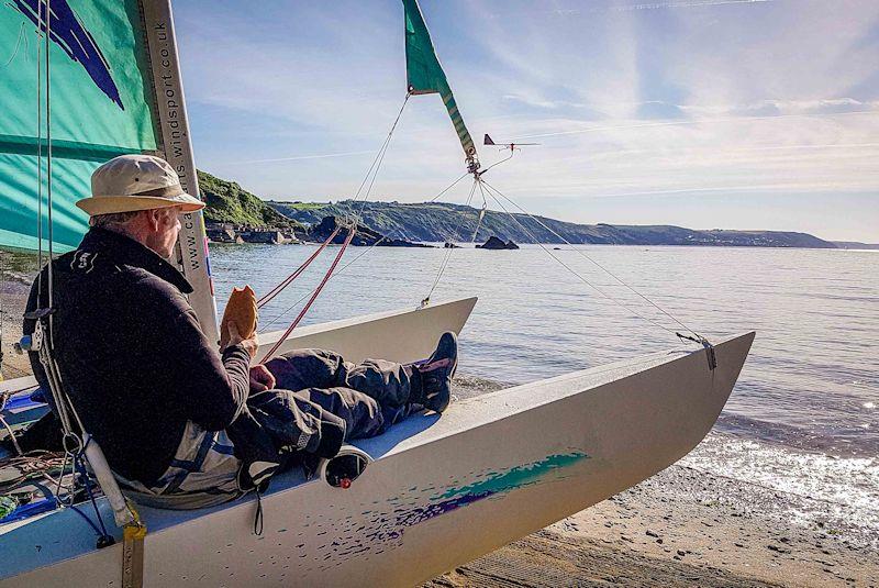 'North Island to Starboard' - Liam Thom sails around Britain in a 15ft catamaran - photo © Yvonne Pike