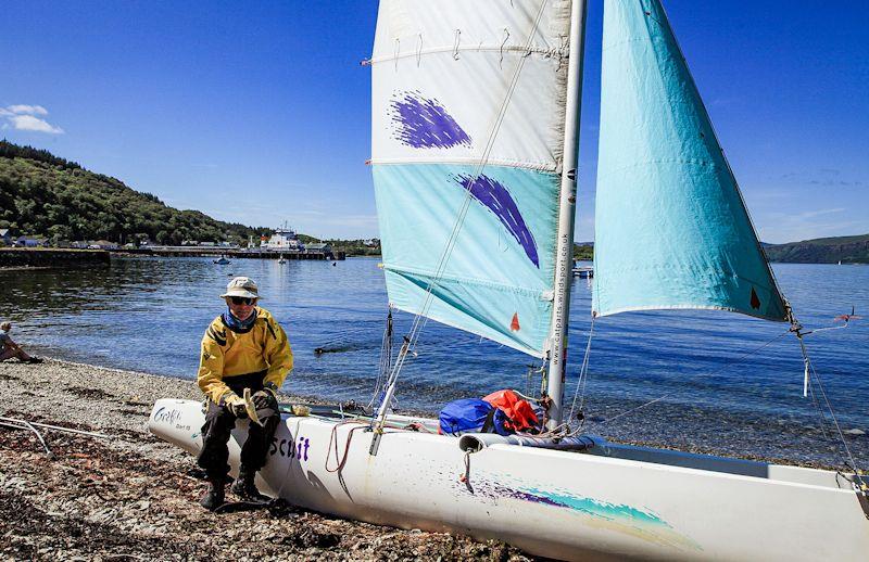 'North Island to Starboard' - Liam Thom sails around Britain in a 15ft catamaran - photo © Eric Hall