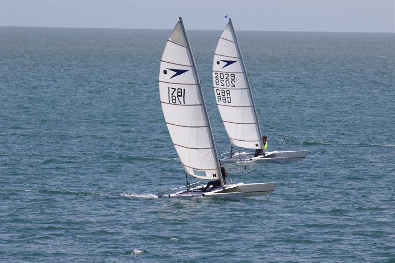 Sprint 15 Southern Championship at Shanklin photo copyright Mary Howie-Wood taken at Shanklin Sailing Club and featuring the Dart 15 class