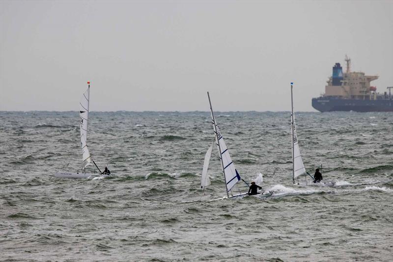 Dart 15 Sport Nationals at Shanklin photo copyright Dave Clarke taken at Shanklin Sailing Club and featuring the Dart 15 Sport class