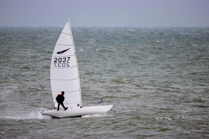 Dart 15 Sport Nationals at Shanklin photo copyright Dave Clarke taken at Shanklin Sailing Club and featuring the Dart 15 Sport class