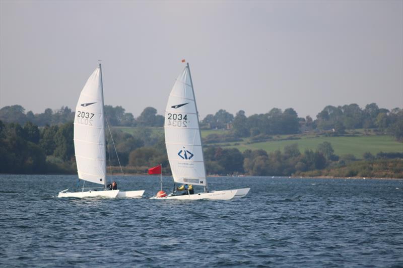 Dart 15 TT & Northern Championships at Carsington photo copyright Pauline Love taken at Carsington Sailing Club and featuring the Dart 15 class