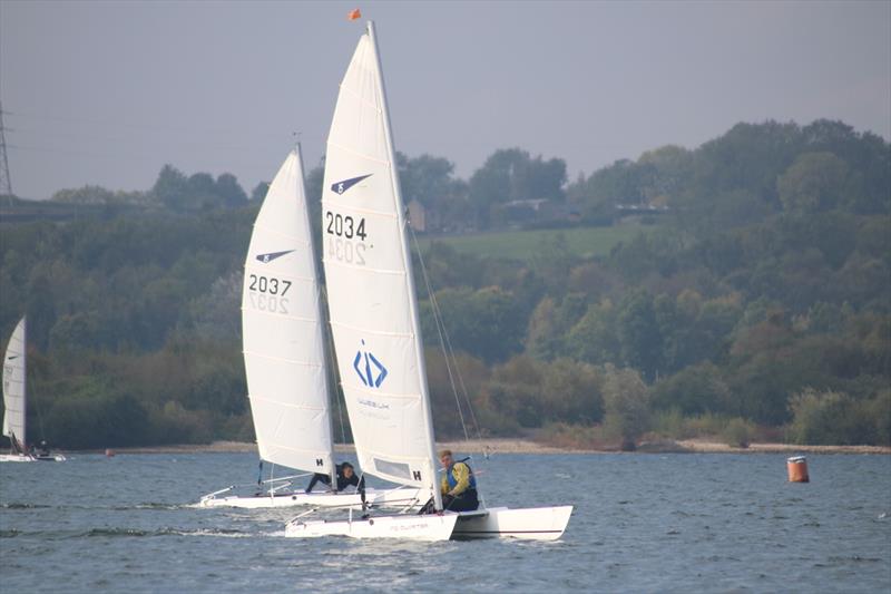 Dart 15 TT & Northern Championships at Carsington photo copyright Pauline Love taken at Carsington Sailing Club and featuring the Dart 15 class