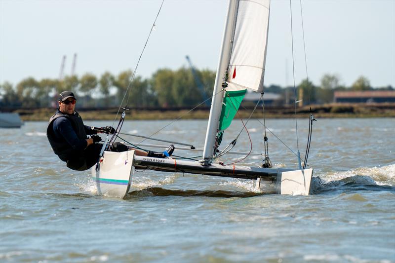 Darren Sewell won the Dinghy Town Cup 2025 during Burnham Week 2025 - photo © Petru Balau Sports Photography / sports.hub47.com