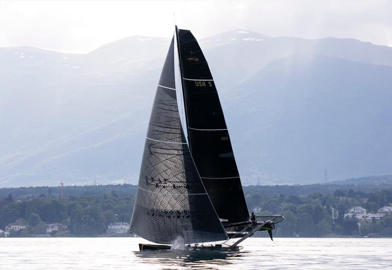 Team Phaedo finish 4th in the Genève-Rolle-Genève Race photo copyright Rachel Fallon-langdon / Team Phaedo taken at Yacht Club de Genève and featuring the Decision 35 class