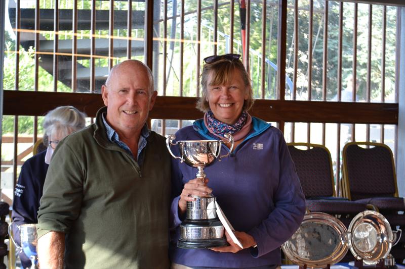 Colin and Nicole Giddens, Devon Yawl Winners at the Bosham Regatta 2024 photo copyright Maddie McCormack taken at Bosham Sailing Club and featuring the Devon Yawl class