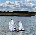 One boat over the line - DF95 Summer Series Event 8 at East Kent RSC © Peter jackson