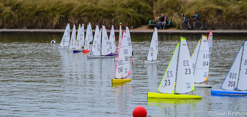 DF95 Nationals 2021 at Fleetwood photo copyright Sue Brown taken at Fleetwood Model Yacht Club and featuring the DF95 class