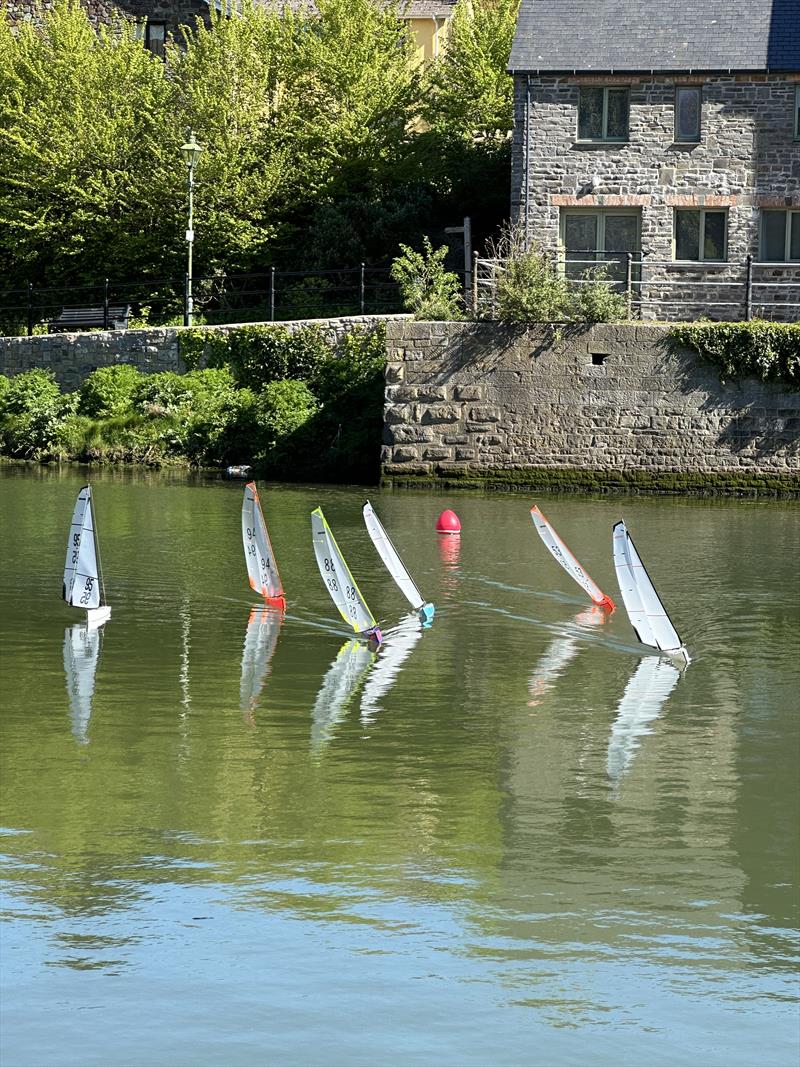 Pembrokeshire Model Boat Club celebrates its first anniversary photo copyright Dan Jackson taken at  and featuring the DF95 class