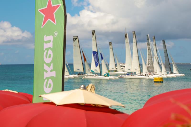 Beachgoers in Grand Case were treated to an amazing show as the Regatta hosted its first beach-stadium race event with the Diam 24 fleet in the 2025 St. Maarten Heineken Regatta photo copyright Digital Island taken at Sint Maarten Yacht Club and featuring the Diam 24OD class