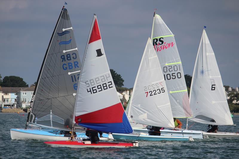 Christchurch Harbour Interclub Series day 1 photo copyright Sarah Desjonqueres taken at Mudeford Sailing Club and featuring the Dinghy class