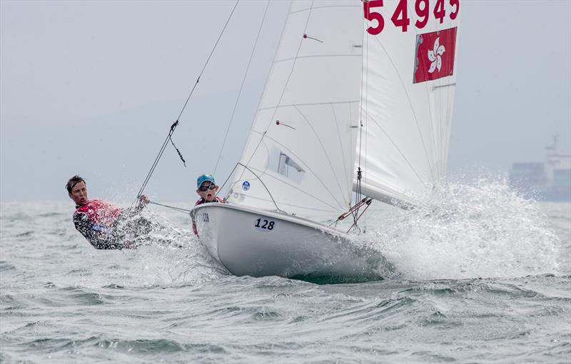 420 power reach. Duncan Gregor and Matthew Clark. Hong Kong Raceweek 2019 - photo © RHKYC / Guy Nowell