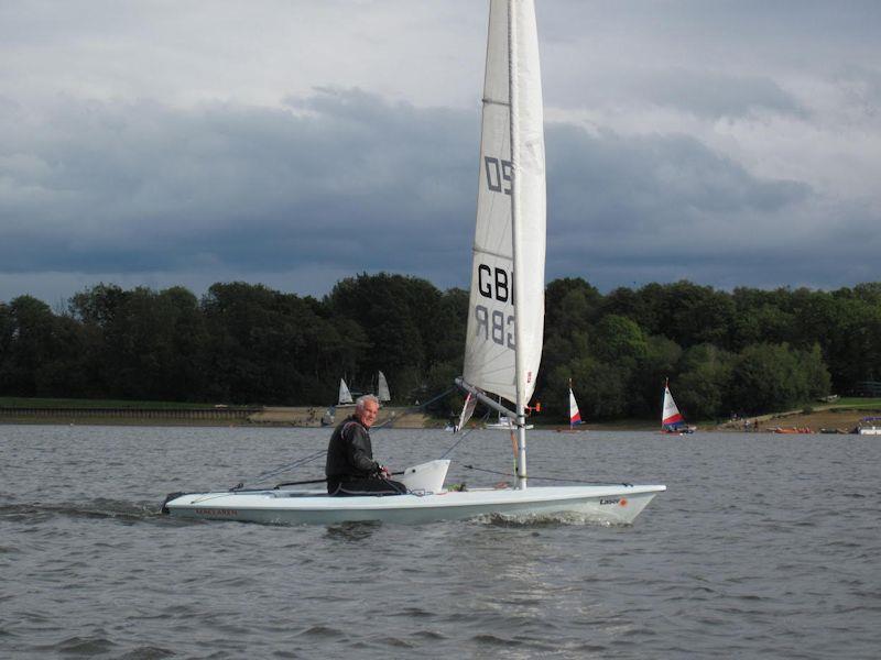 Race Coaching at Weir Wood photo copyright Sophie Payne taken at Weir Wood Sailing Club and featuring the Dinghy class