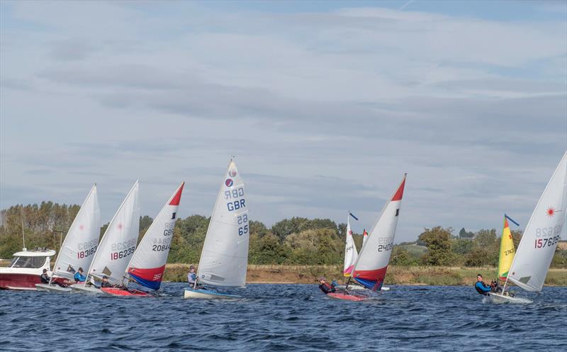 Junior open meeting at Notts County SC photo copyright David Eberlin taken at Notts County Sailing Club and featuring the Dinghy class