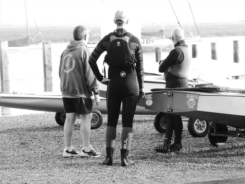 Season Finale at Overy Staithe photo copyright Jennie Clark taken at Overy Staithe Sailing Club and featuring the Dinghy class