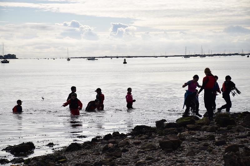 Junior open meeting (with Capture the Flag and Tug of War) at Starcross - photo © Freya B