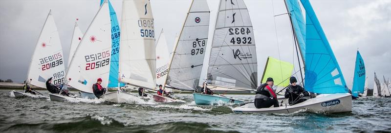 The GJW Direct Bloody Mary photo copyright Alex Irwin / www.sportography.tv taken at Queen Mary Sailing Club and featuring the Dinghy class