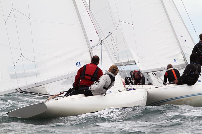 Dragon Edinburgh Cup at Abersoch day 2 photo copyright Fiona Brown / www.fionabrown.com taken at South Caernarvonshire Yacht Club and featuring the Dragon class