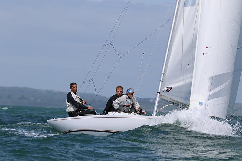 Vintage Champion Mark Dicker at the Dragon Edinburgh Cup at Abersoch - photo © Andy Green / www.greenseaphotography.co.uk