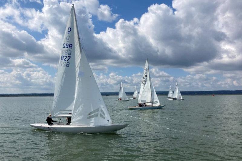 Medway YC Holdfast Keelboat Regatta photo copyright MYC taken at Medway Yacht Club and featuring the Dragon class