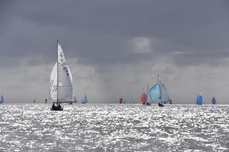 Kinsale Dragon Gold Cup 2024 Day 5 photo copyright David Cullinan taken at Kinsale Yacht Club and featuring the Dragon class