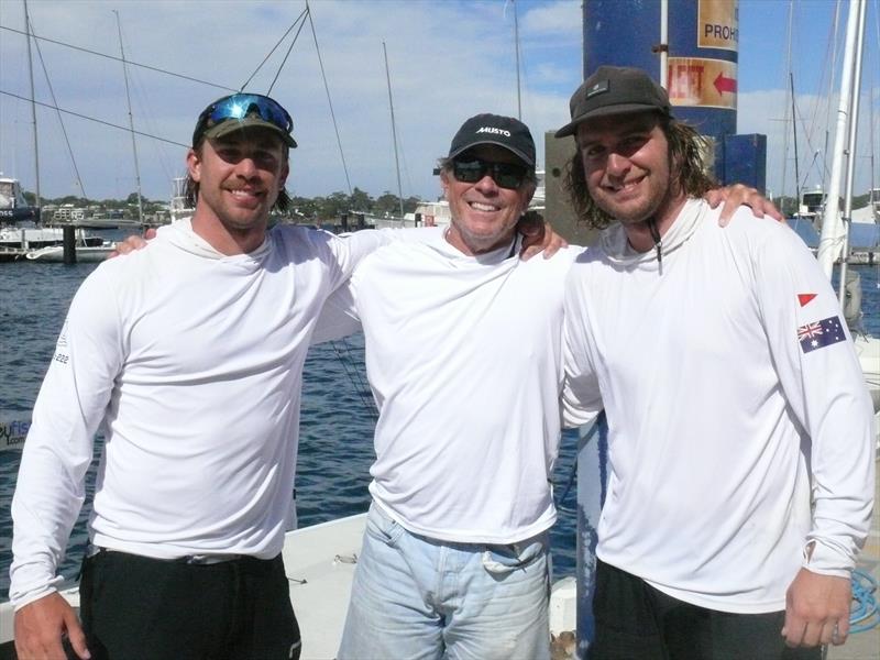 Richard Lynn and his team sailing Gordon win the Dragon Prince Philip Cup - photo © John Roberson