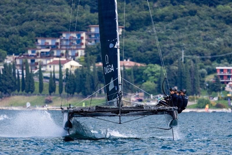 Live Ocean Racing  - Day 2 - Foiling Week 2023 - June 2023 photo copyright Live Ocean Racing taken at Vela Club Campione del Garda and featuring the ETF26 class