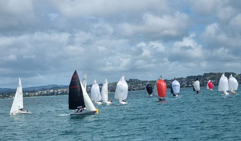 Elliott 5.9 One Design Racing at Sandspit - October 5-6 2024 photo copyright Elliott 5.9 Assoc taken at Sandspit Yacht Club and featuring the Elliott 5.9 class