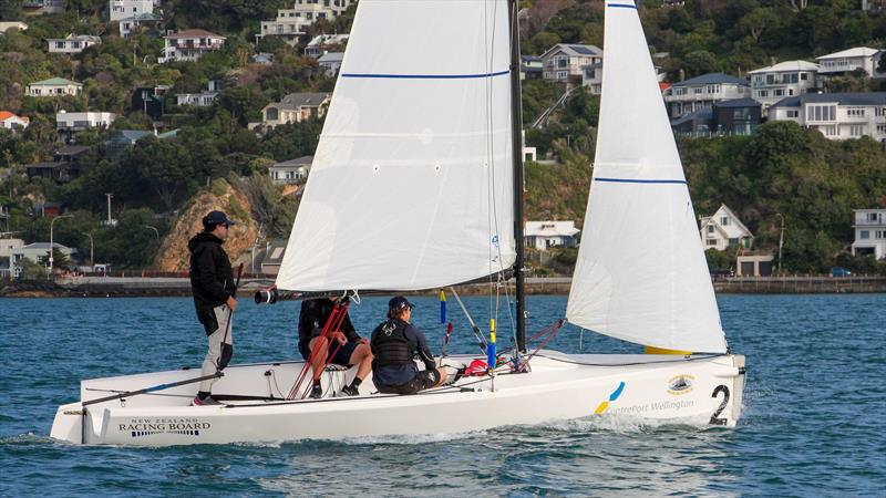 2024 Centreport Youth International Match Racing Championship - Wellington - June 2024   photo copyright Wellington Youth Sailing Trust taken at Worser Bay Boating Club and featuring the Elliott 6m class