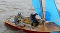 Nigel and Andy Bird finish 3rd in the Sailing Chandlery Enterprise National Circuit Round 7 at Penarth Yacht Club © Tracey Dunford