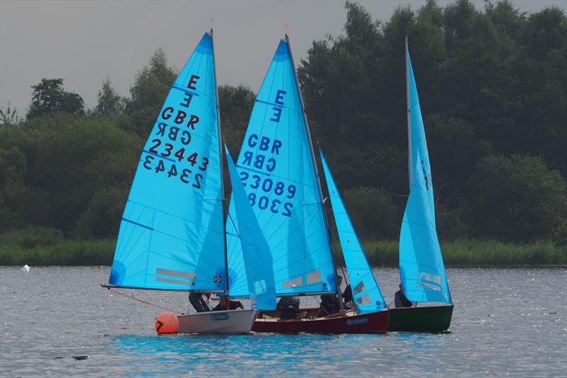 Enterprise Masters Championship at Wigan and St Helens photo copyright David Bill taken at Wigan and St Helens Sailing Club and featuring the Enterprise class