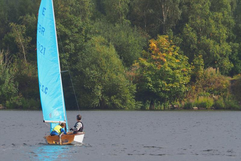 Enterprise Masters Championship at Wigan and St Helens photo copyright David Bill taken at Wigan and St Helens Sailing Club and featuring the Enterprise class