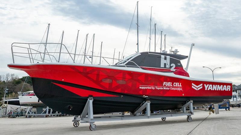 The completed demonstration boat. - photo © Yanmar Marine