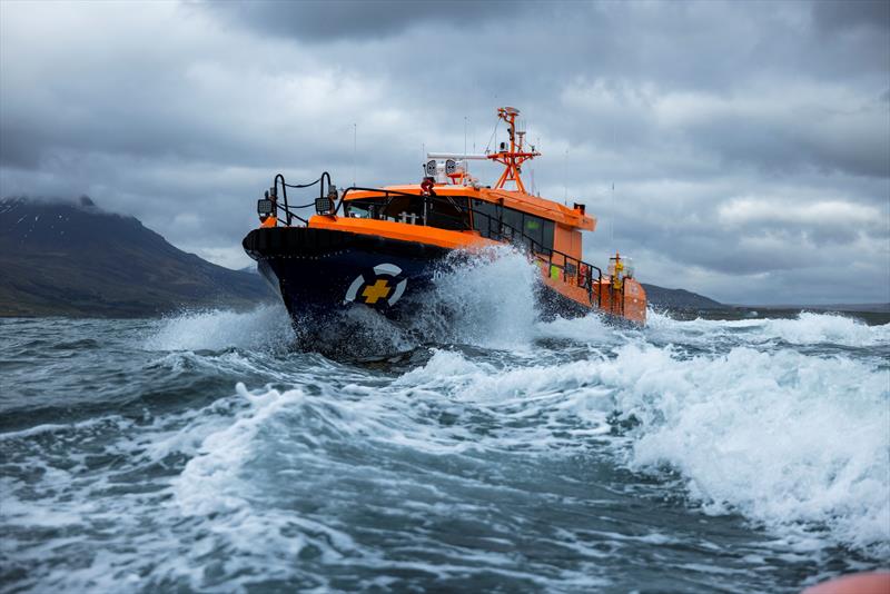 Icelandic SAR boat photo copyright Hefring Marine taken at  and featuring the Environment class