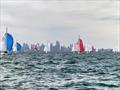 The Etchells World Championship Race Track - Christmas Cup Regatta © William Potter - RBYC