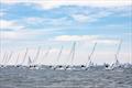 Brilliant parade - Etchells World Championship 2025 Day 4 © Nic Douglass @sailorgirlHQ