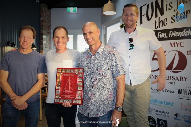 2018 The Dock Mooloolaba Australasian Etchells Championship photo copyright Nic Douglass / www.AdventuresofaSailorGirl.com taken at Mooloolaba Yacht Club and featuring the Etchells class