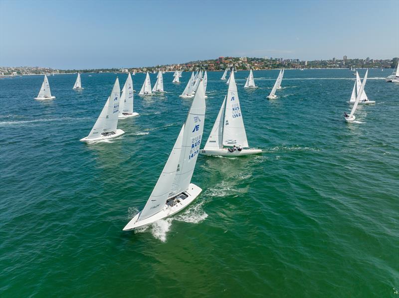 Etchells Australia National Championship 2024 at the Royal Sydney Yacht