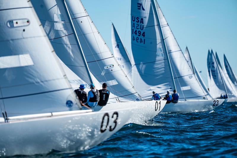 the 2024 Bill Steele Regatta in Fremantle Day 3 photo copyright Jordan Roberts, Down Under Sail taken at Royal Freshwater Bay Yacht Club and featuring the Etchells class