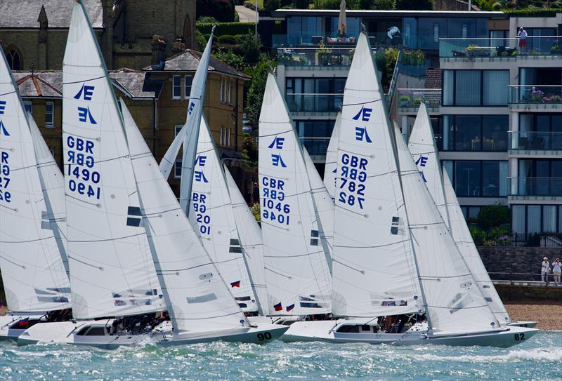 Cowes Week day 1 - photo © Tom Hicks / www.solentaction.com