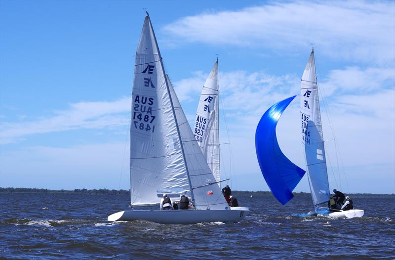 2025 Australian Etchells Championship: Playing Around 3 (AUS1487), Apres La Mer (AUS923) and Jindivik (AUS1444) will be boats to watch in this regatta - photo © Jeanette Severs