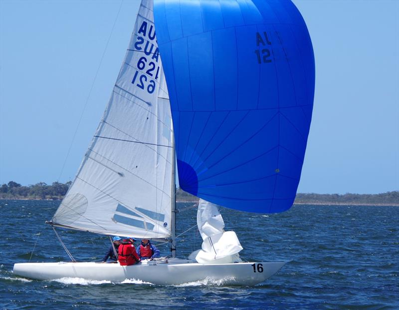 Metung fleet boat Second Chance had Andrew Lethlean, James Trenberth, Izzy Trenberth & Matt Waller alternating with Nathan Moresi, on board for the championship. Izzy was one of youngest competitors, having become 13 years old days before regatta began photo copyright Jeanette Severs taken at Metung Yacht Club and featuring the Etchells class