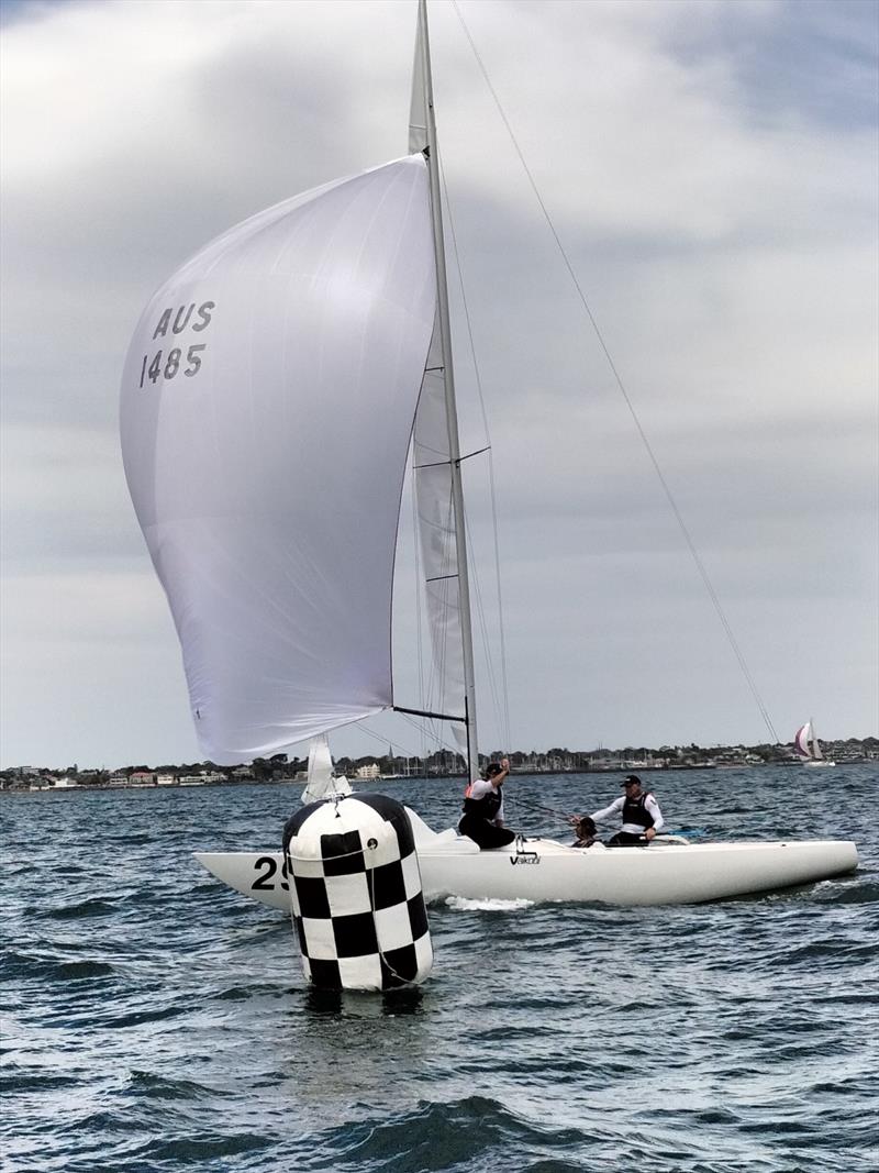 First Tracks won two races on the last day - Christmas Cup Regatta photo copyright William Potter - RBYC taken at Royal Brighton Yacht Club and featuring the Etchells class