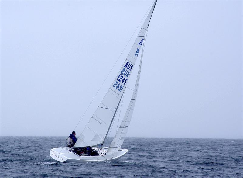 Quandong was helmed by Niesje Hees, with Josh Reid and Cliff Gibson as crew, in the 2025 East Gippsland Etchells Championship - photo © Jeanette Severs