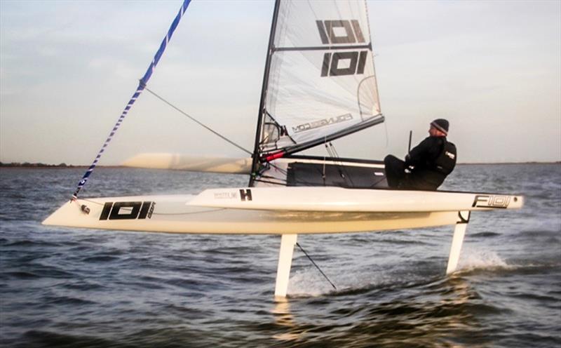 f101 foiling trimaran